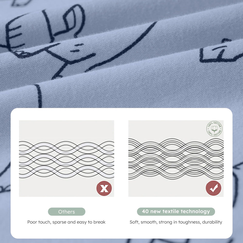 Yoofoss sleep sack color options image displaying three colors for registry.