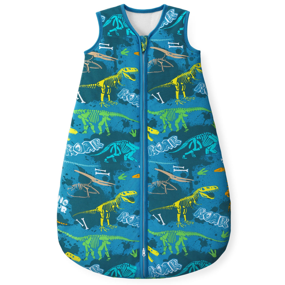Yoofoss Baby Sleep Sack fabric close-up shows organic cotton softness for sensitive skin.