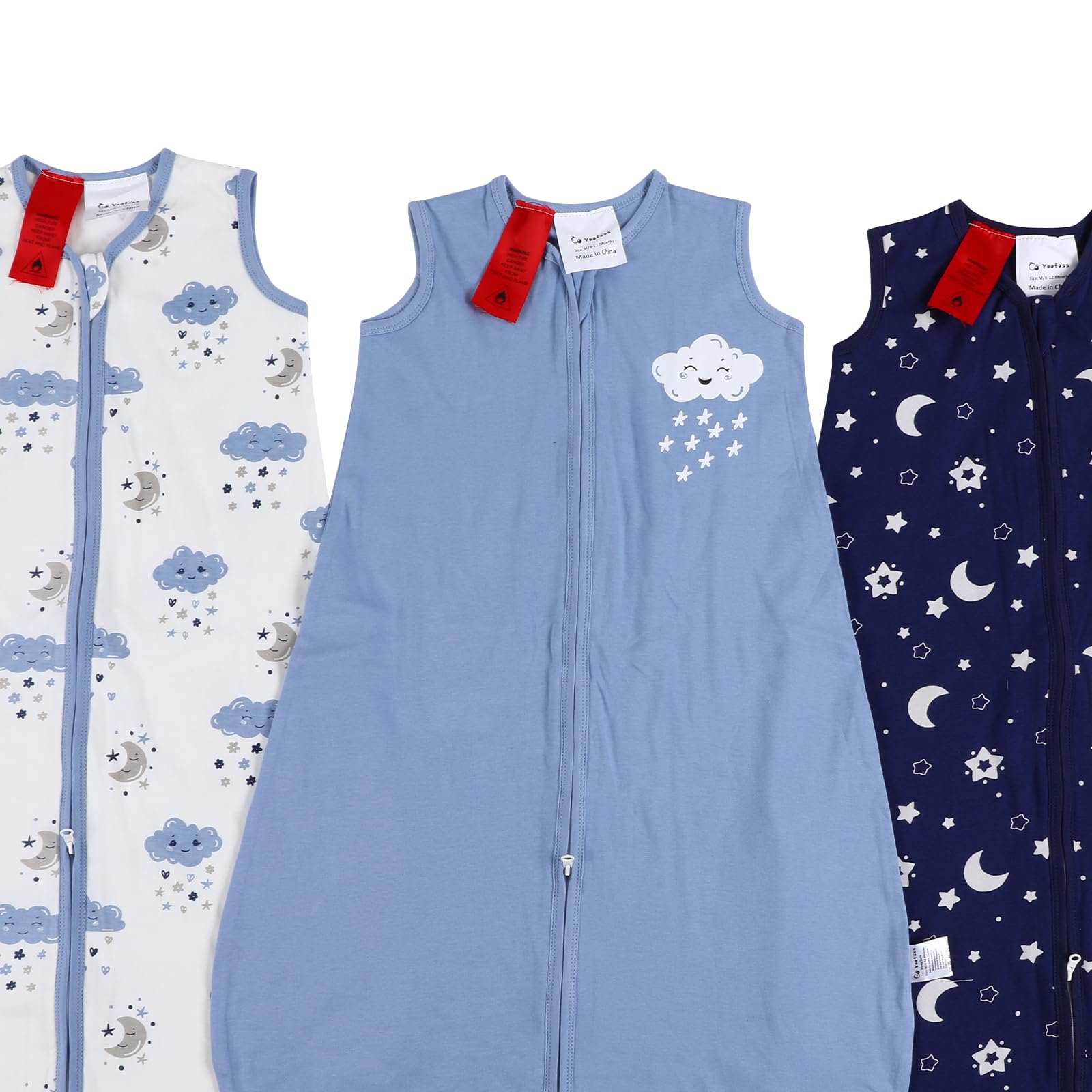 Yoofoss baby sleep sack in use for easy nightly routines
