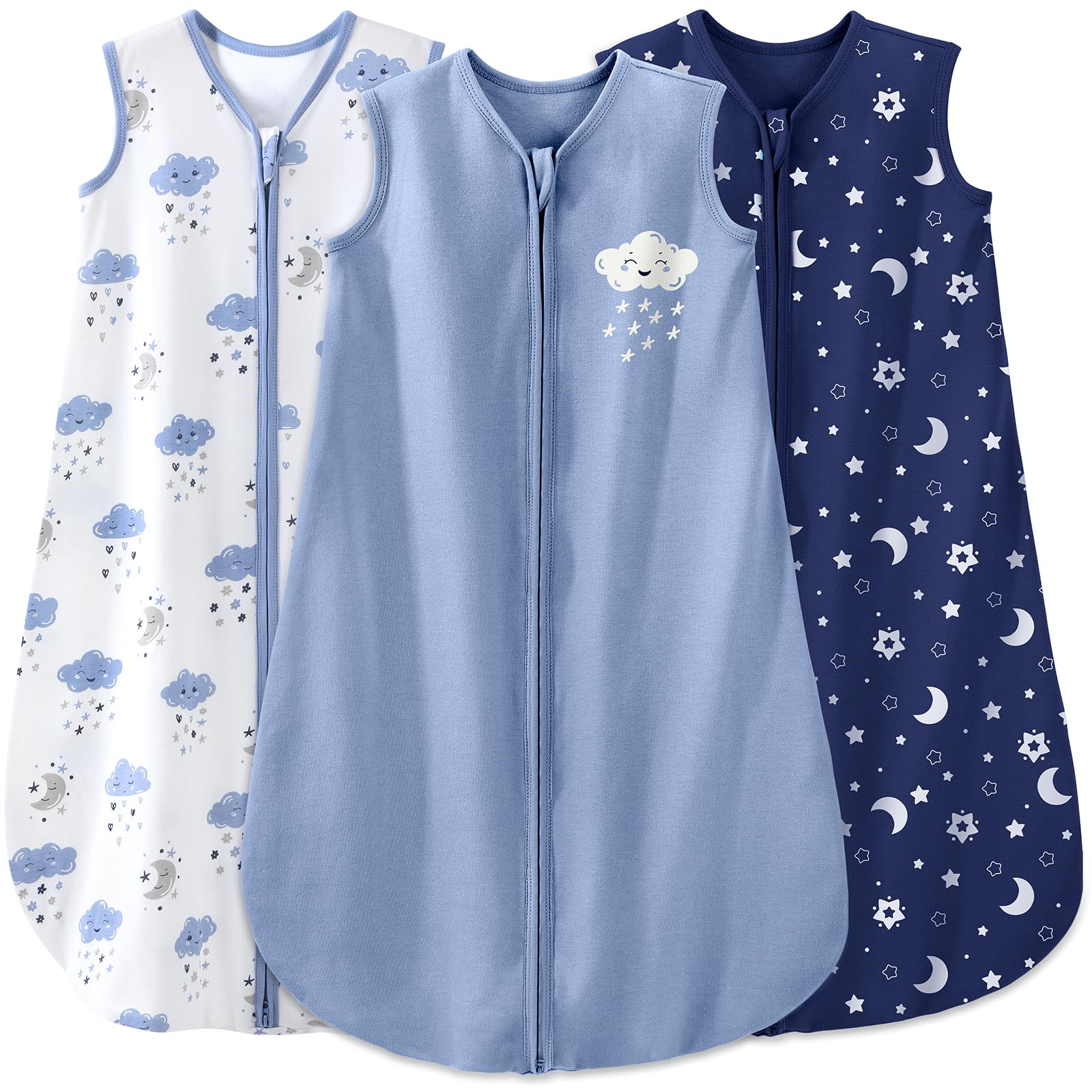 Yoofoss baby sleep sack in organic cotton fabric for soft nights