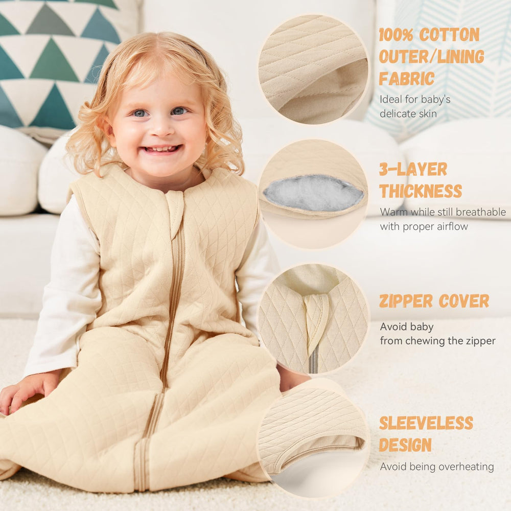 Yoofoss quilted sleep sack design for even fill and durability.