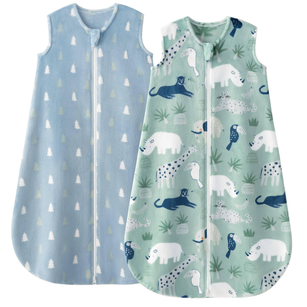 Yoofoss baby sleep sack soft fleece closeup for warm, cozy sleep