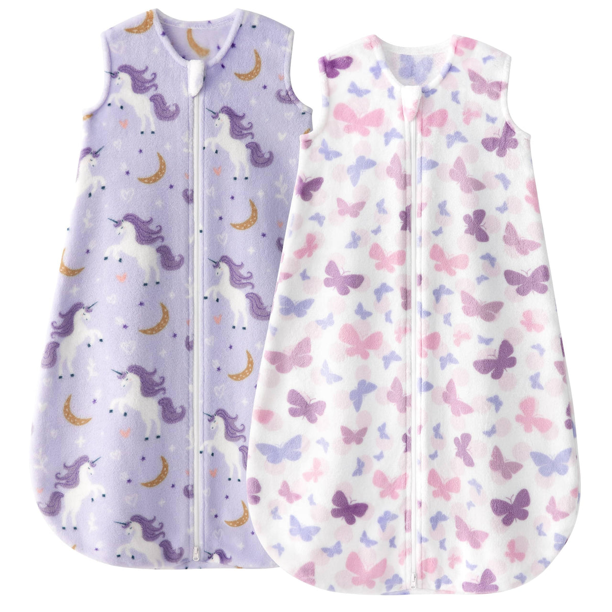 Yoofoss baby sleep sack soft fleece keeps baby warm for naps.