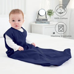 Yoofoss sleep sack interior zip guard protects baby's skin during zipping