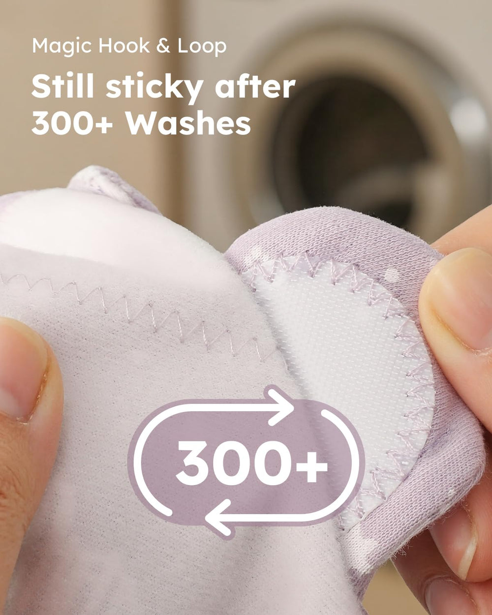 Yoofoss baby swaddle three-step design for easy soothing.
