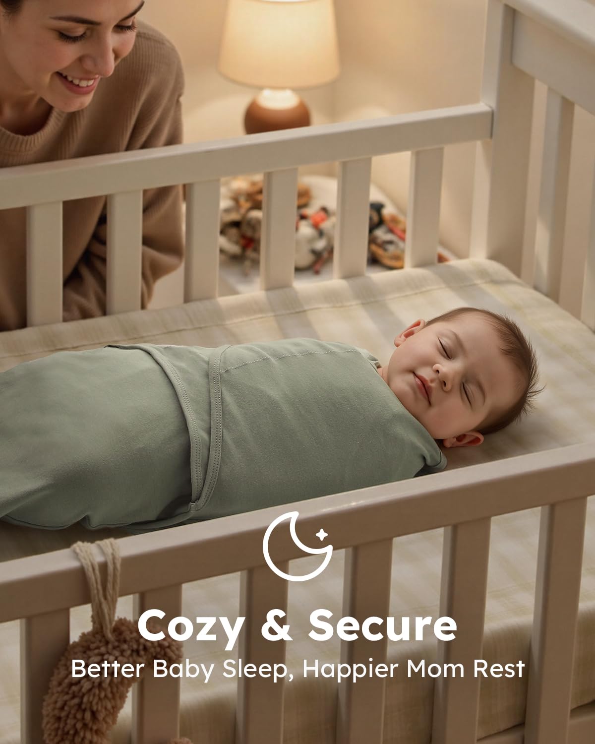 Yoofoss baby swaddle fabric stays soft after machine washing for busy households.