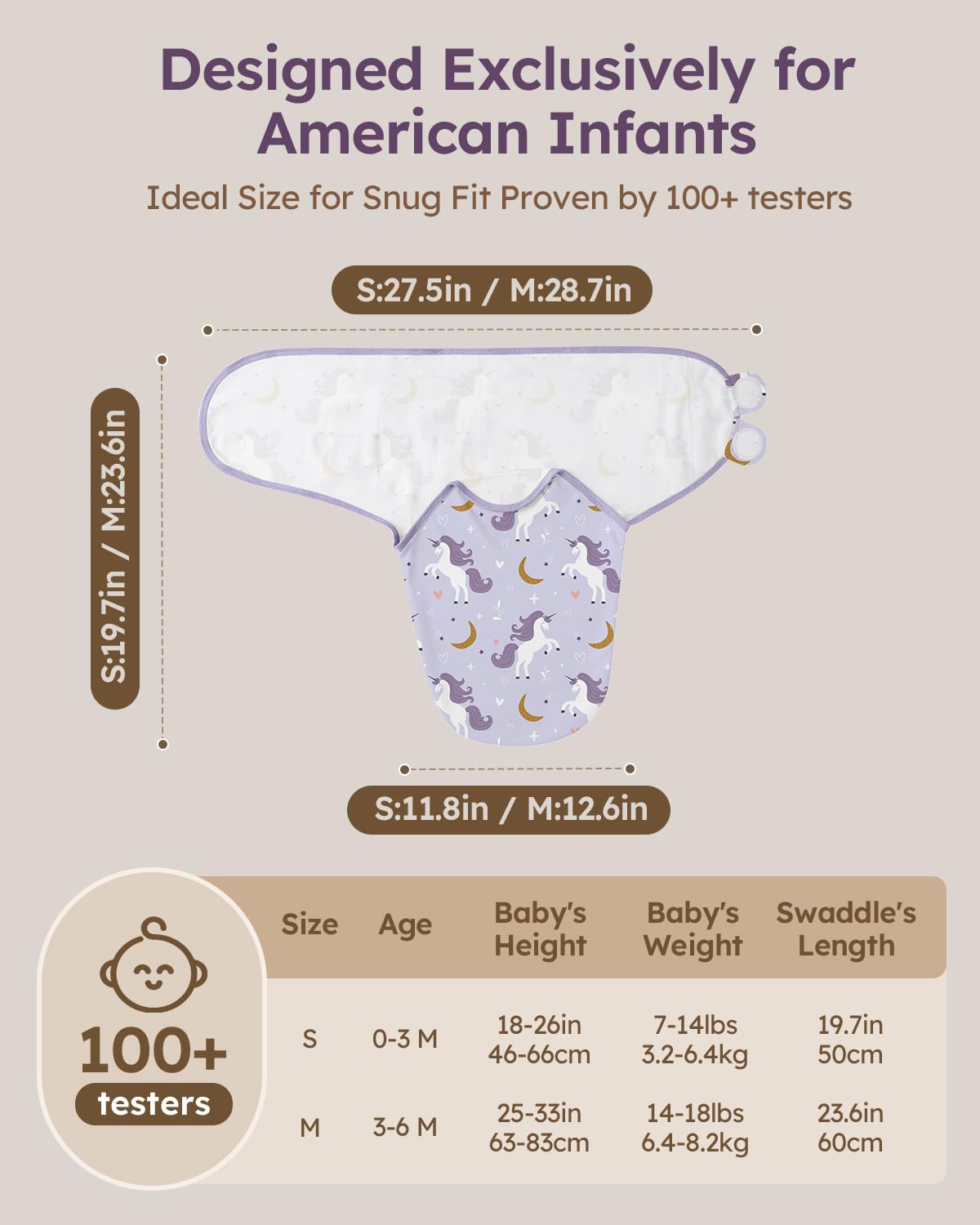 Yoofoss baby swaddle breathable fabric for year-round comfort.