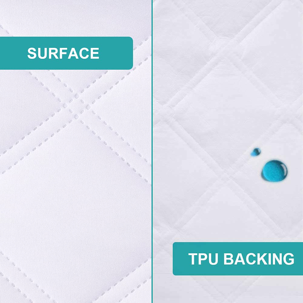 Yoofoss bassinet cover washable and durable with reinforced stitching.