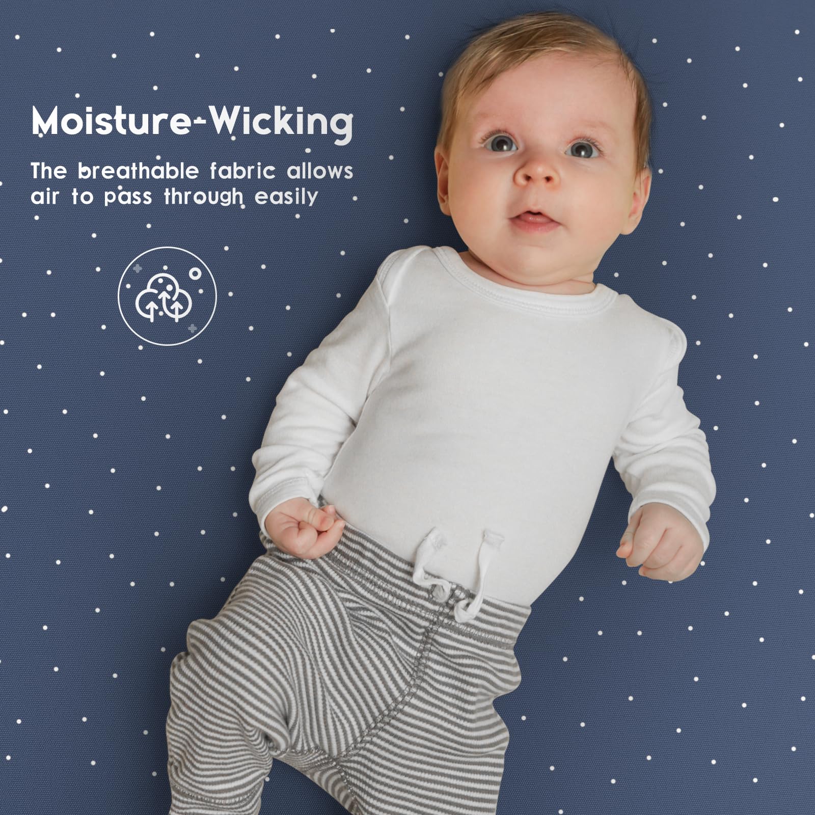 Yoofoss microfiber soft-touch sheets enhance cozy sleep environment.
