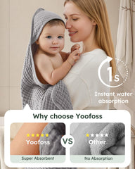 Yoofoss durable six-layer muslin towel demonstrates long-lasting quality