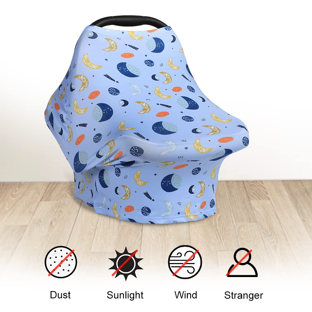 Yoofoss high chair cover offers a soft barrier against germs and mess