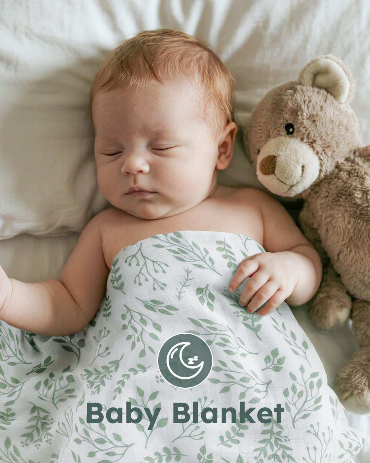 Yoofoss muslin swaddle blanket nursing cover—quiet, discreet feeding support.