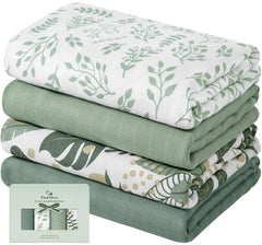 Yoofoss muslin swaddle blanket packaging—gift-ready presentation for baby showers.