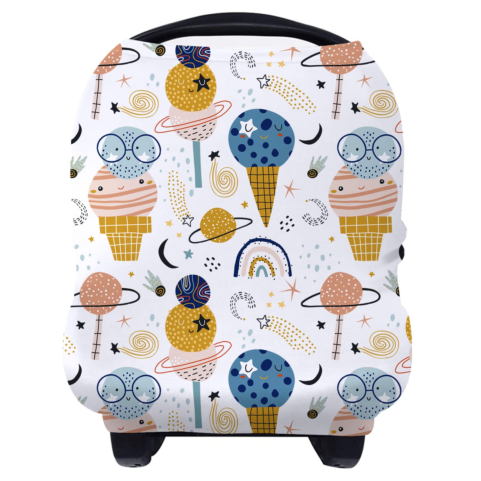Yoofoss nursing cover 360° coverage for discreet public nursing.