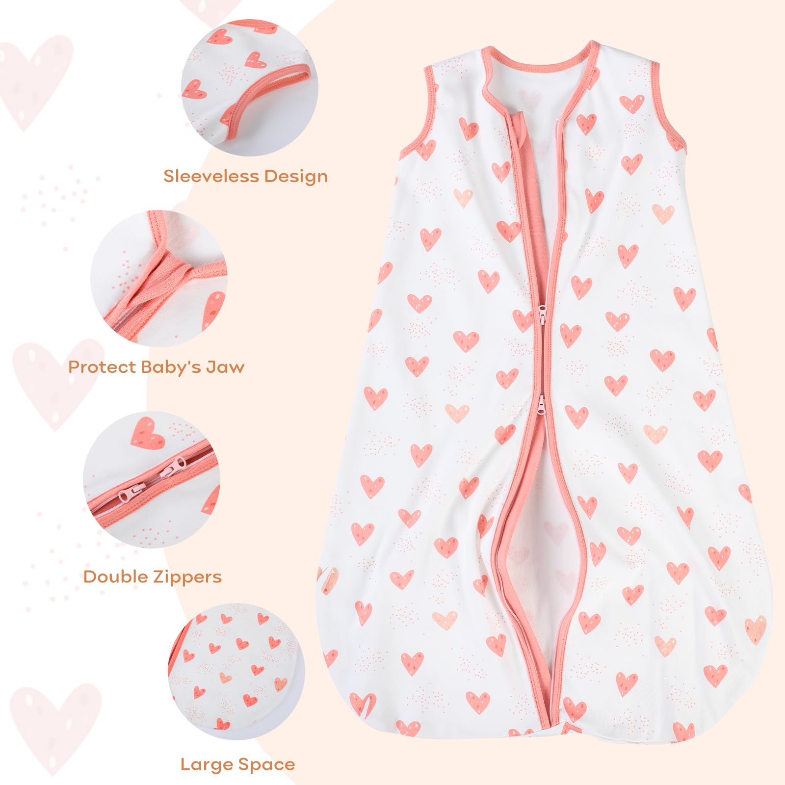 Yoofoss organic cotton fabric close-up emphasizes breathable, GOTS-certified softness.