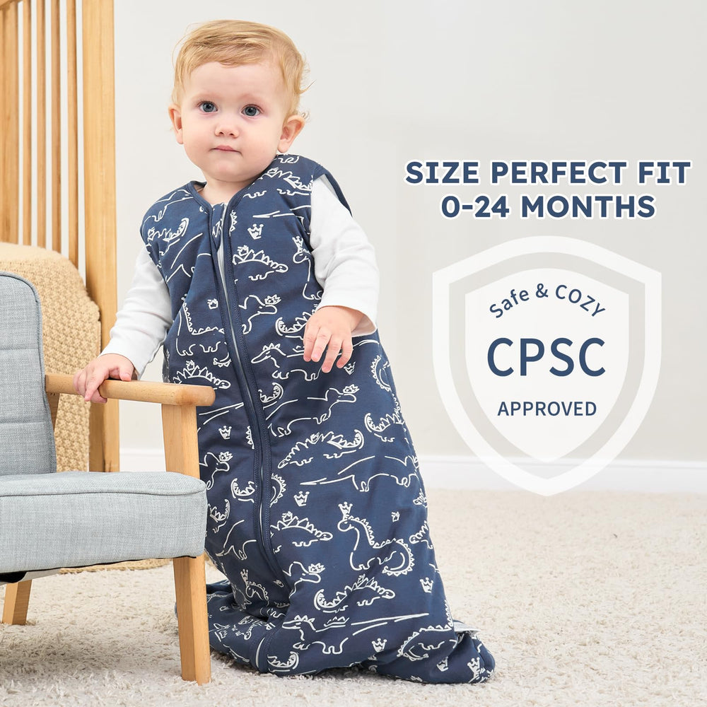 Yoofoss organic cotton sleep sack is GOTS-certified