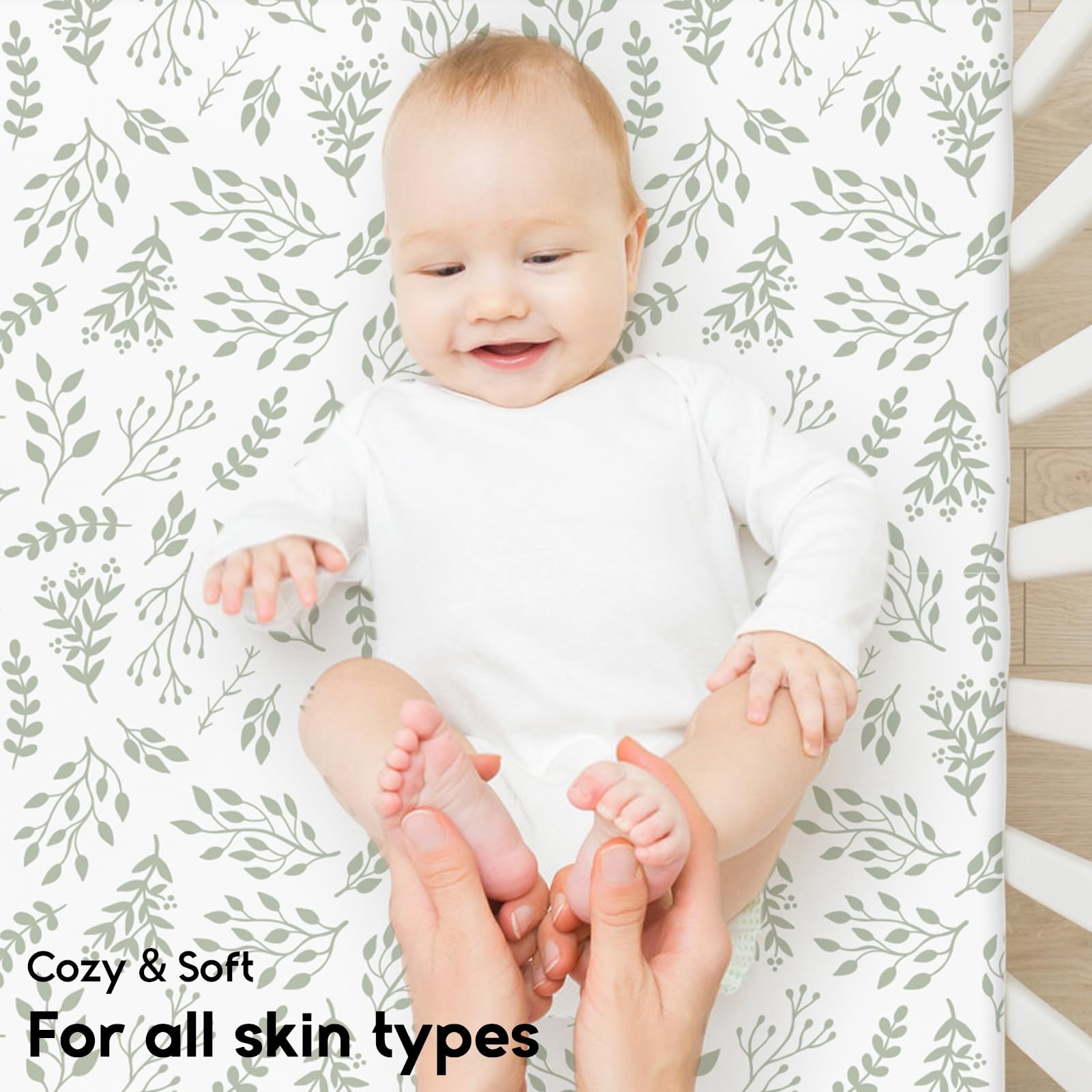 Yoofoss Pack and Play Sheets machine washable for easy care after spills