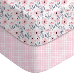 Yoofoss pack-n-play sheets 2pack offer ultra-soft comfort for baby naps