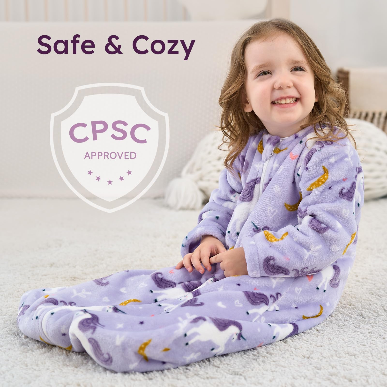 Yoofoss size range S to XL helps growing babies fit longer