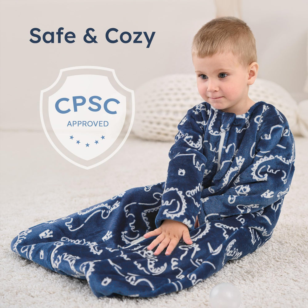 Yoofoss sleep sack machine washable for easy care.