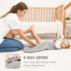 Yoofoss quilted sleep sack demonstrates even fill distribution and long-lasting durability.
