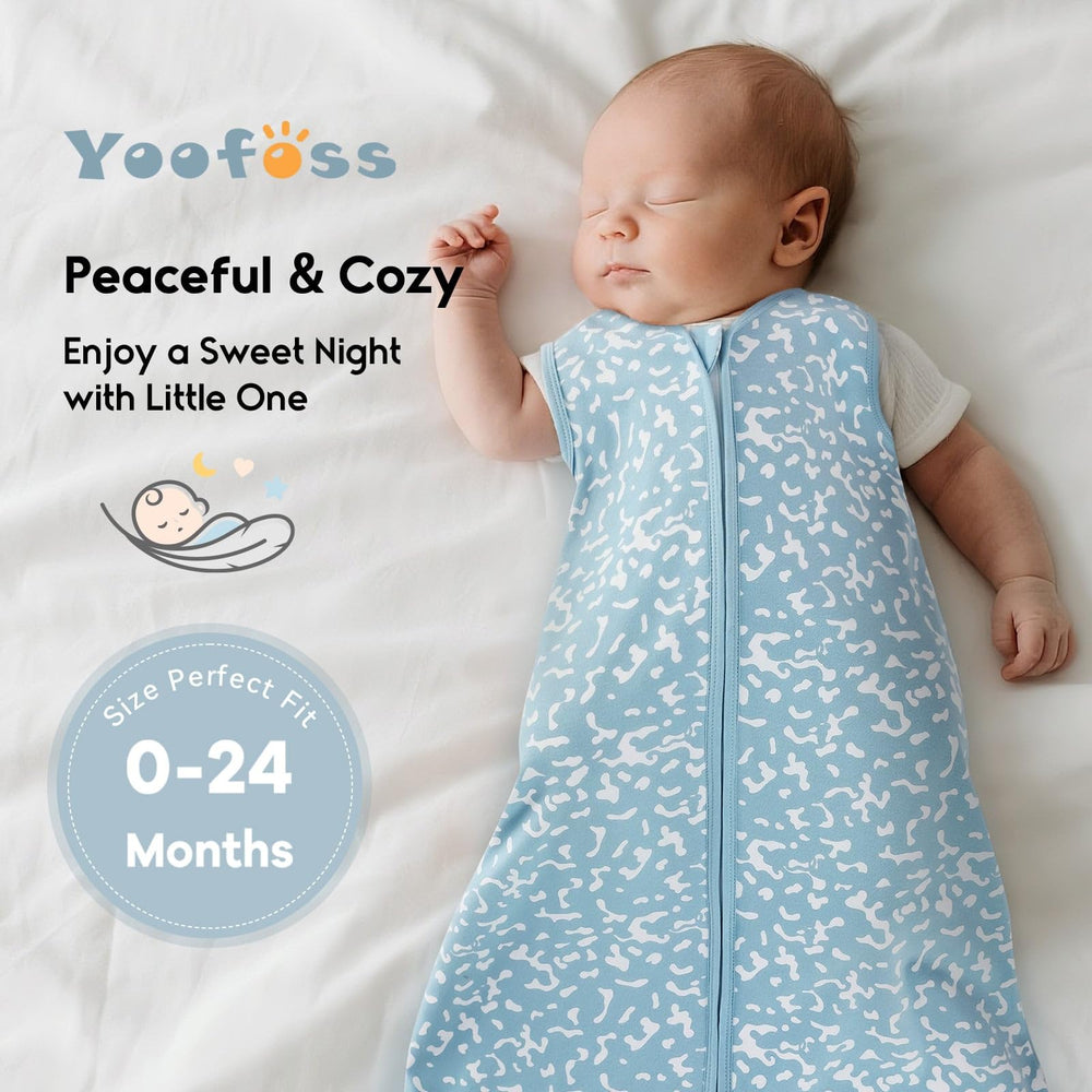 Yoofoss size chart helps pick the right fit as baby grows.