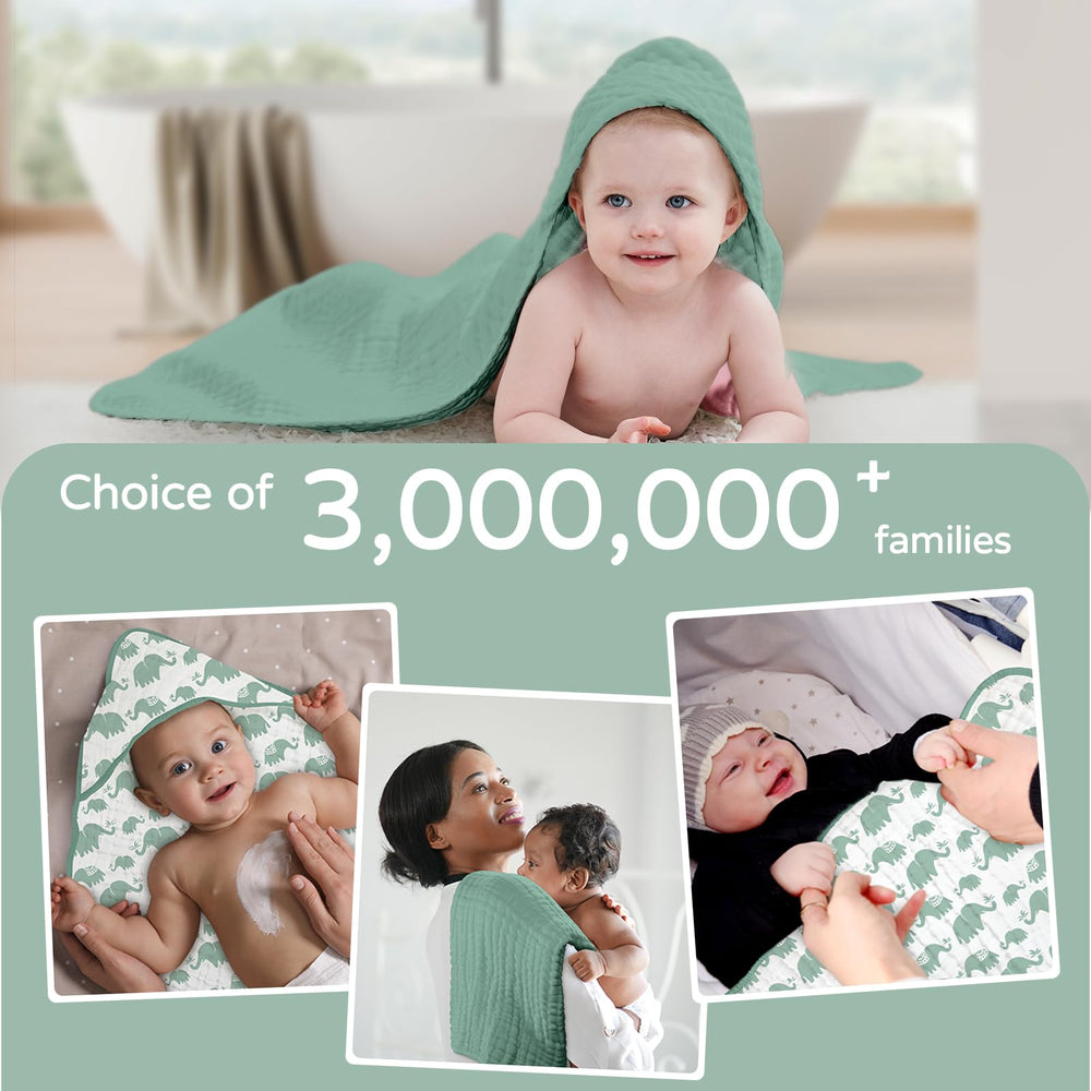 Yoofoss versatile towel doubles as blanket or changing mat cover.