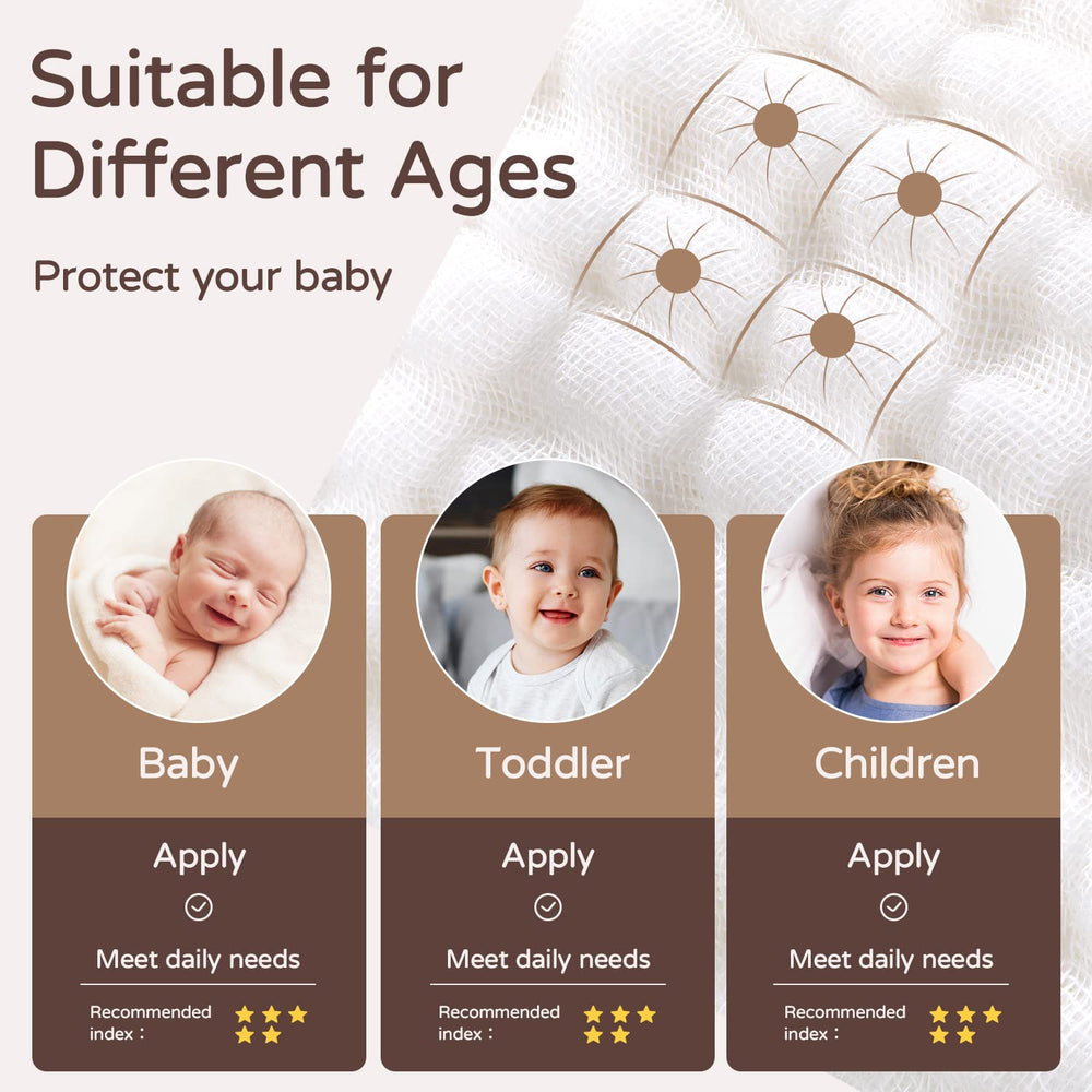 Yoofoss versatile towel doubles as blanket or swaddle for travel.