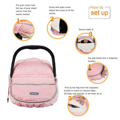 Yoofoss warm plush fleece interior provides soft, comforting warmth for baby