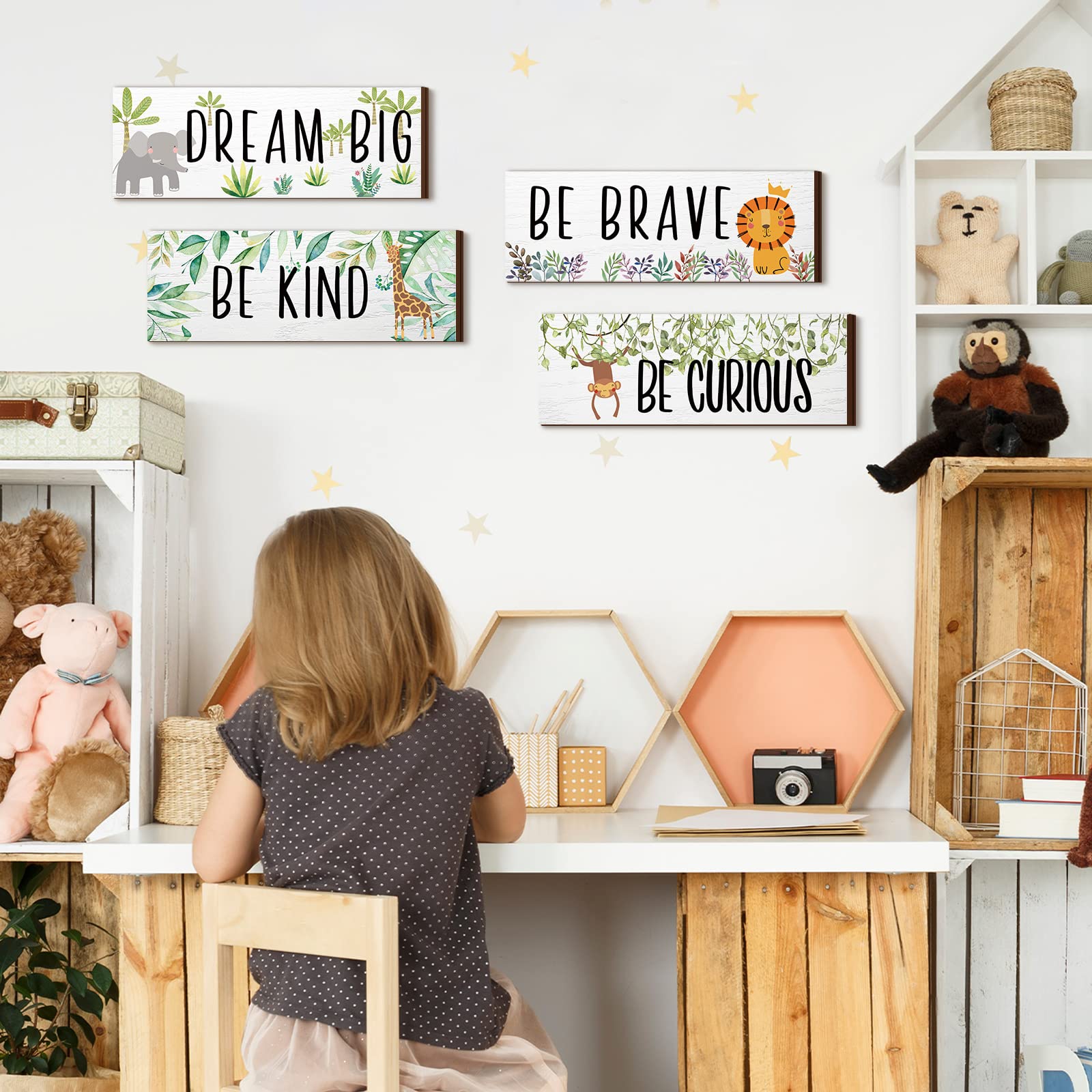 Yookeer positive quotes signs encourage a positive, energetic vibe in any room.