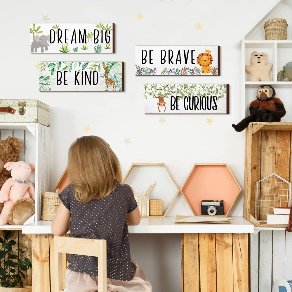 Yookeer positive quotes signs encourage a positive, energetic vibe in any room.