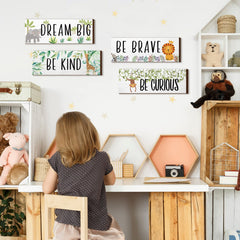 Yookeer positive quotes signs encourage a positive, energetic vibe in any room.
