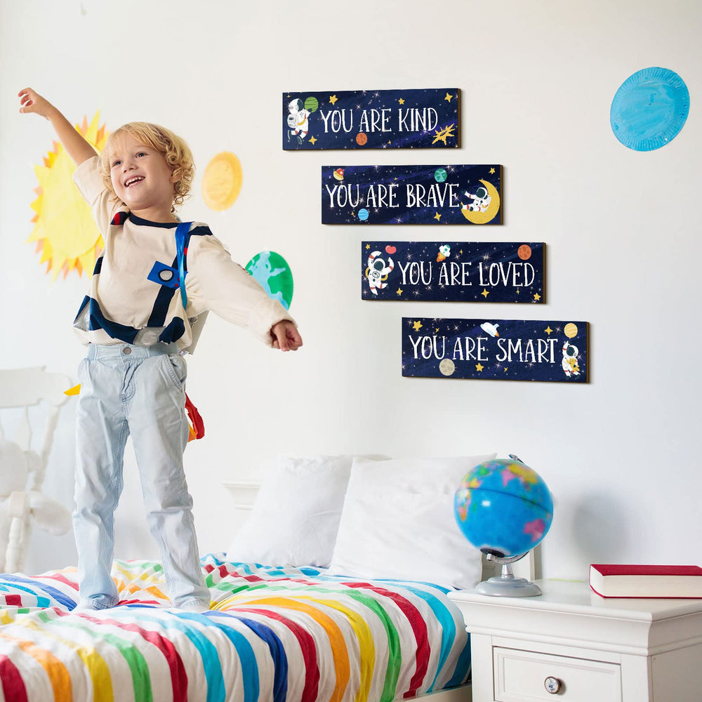 Yookeer stars and moons wall art adds cheerful celestial decor for kid rooms.