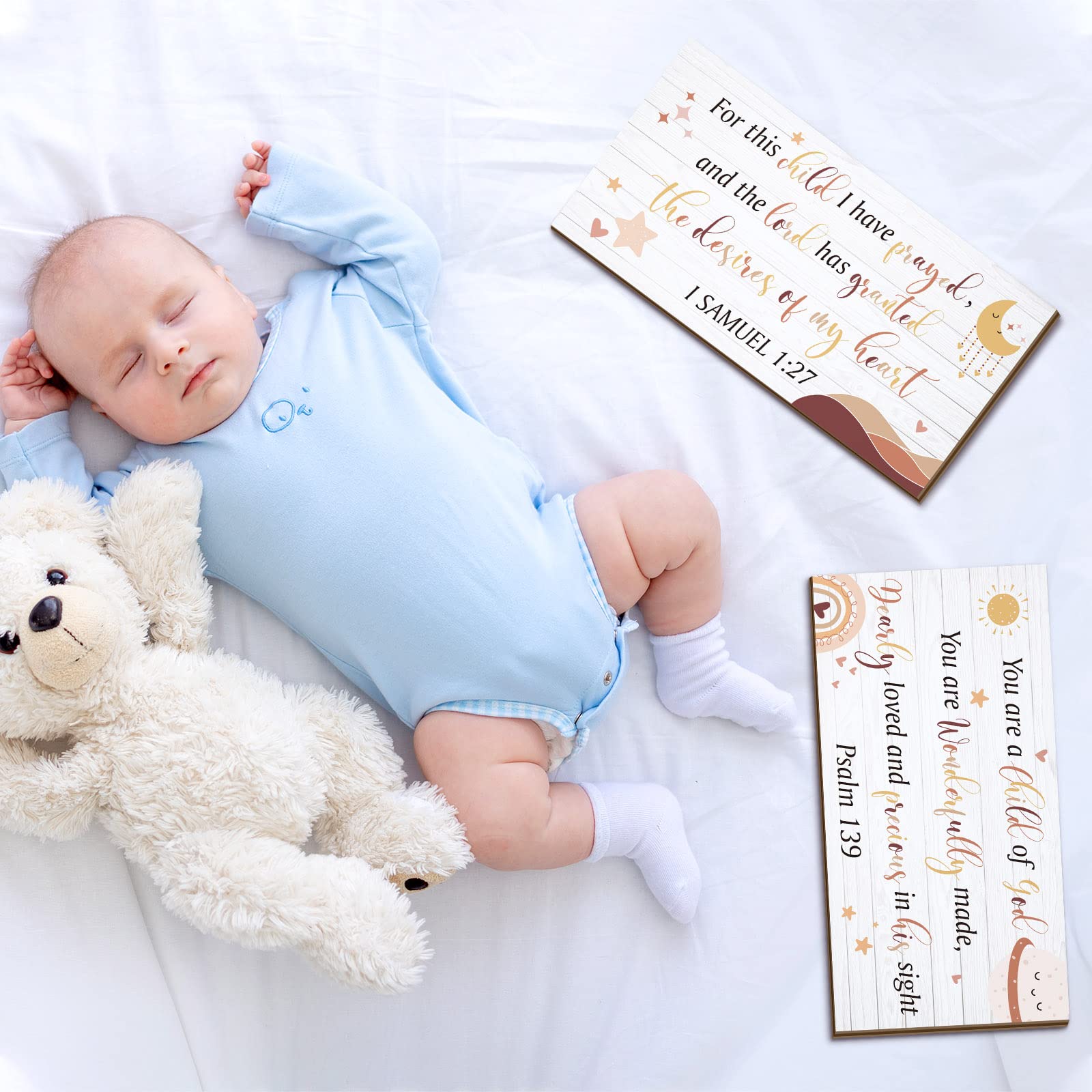 Yookeer toddler-room wall sign adds color and meaningful messages