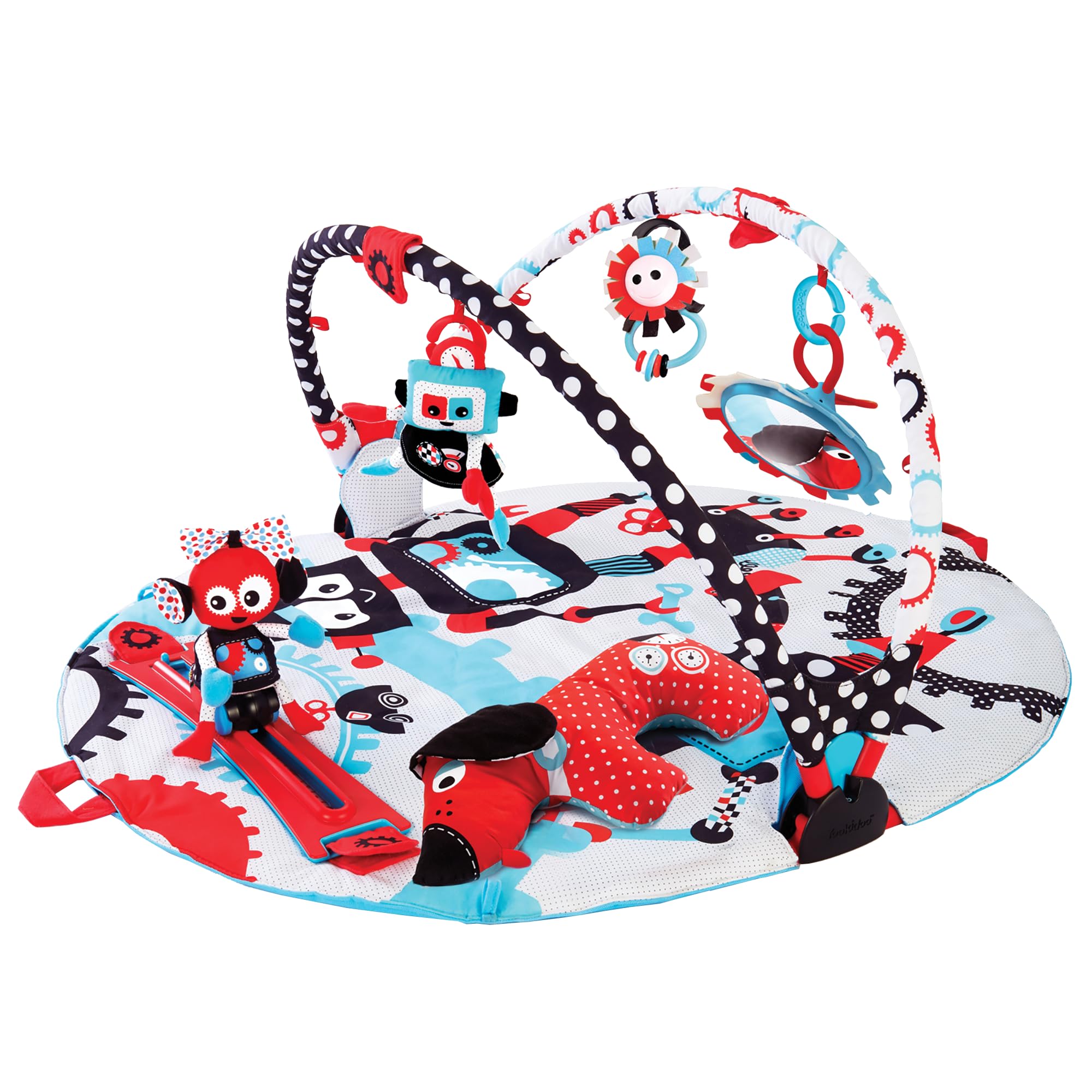 Yookidoo Magical Mobile image features a 2-in-1 mobile with sensory toys