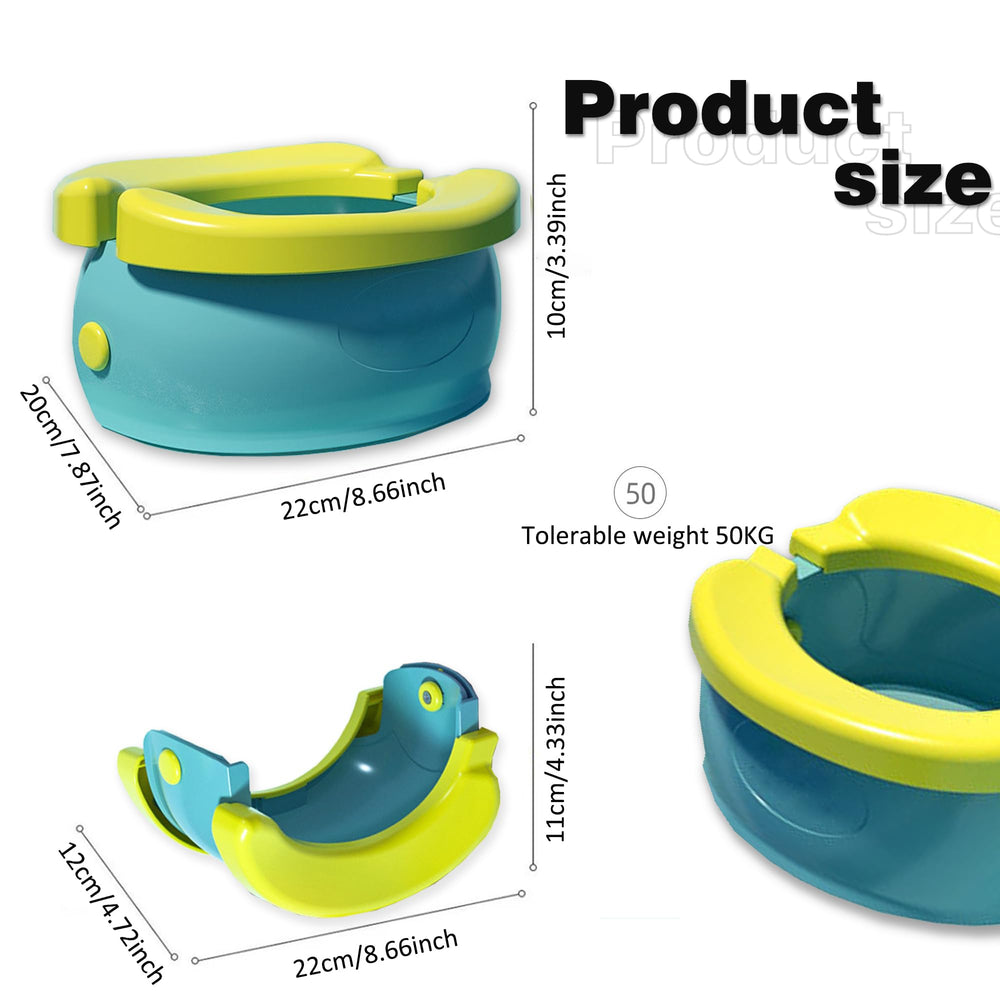 YOOLEETC travel potty storage bag keeps essentials organized for outings.