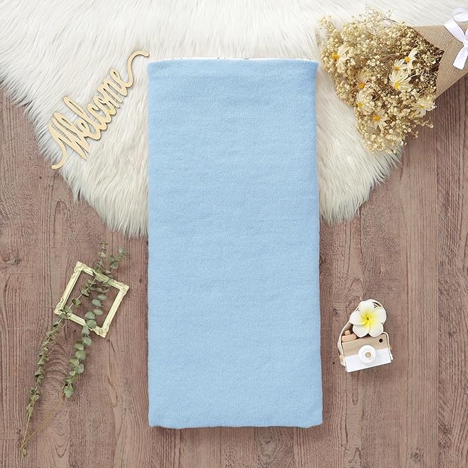 Yoolhamy newborn sleep swaddle blue helps nap time feel calm