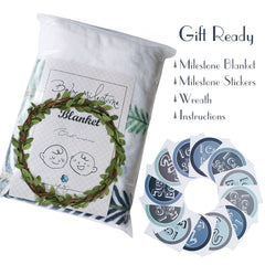 Yoothy milestone stickers 12-pack highlight moments for easy photos