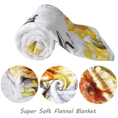 Yoothy Sunflower blanket dye-free and fade-resistant colors stay vibrant.