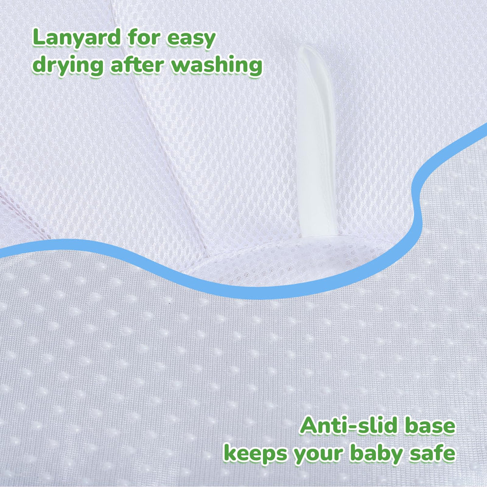 YooxArmor baby bath pad design turtle captures cute design ideal for baby bath time gifting.
