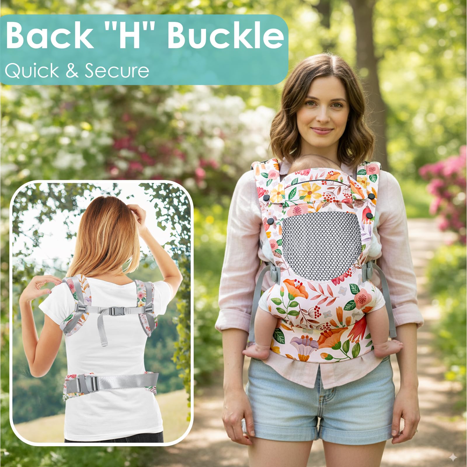 YooxArmor lightweight baby carrier designed for travel and everyday errands