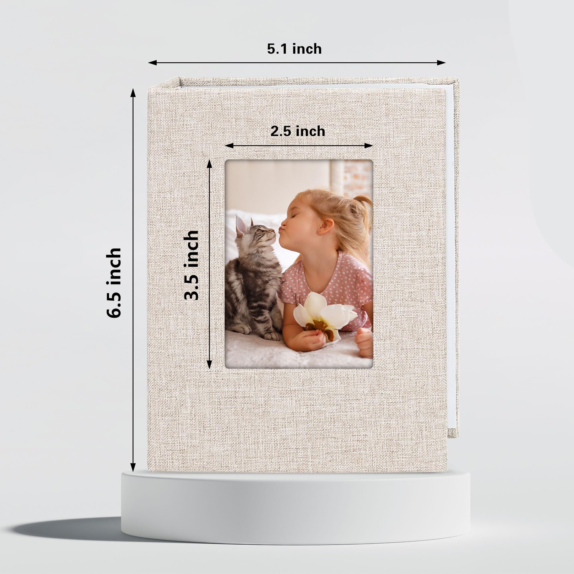 Yopih two-pack mini photo books shown together for memory sharing