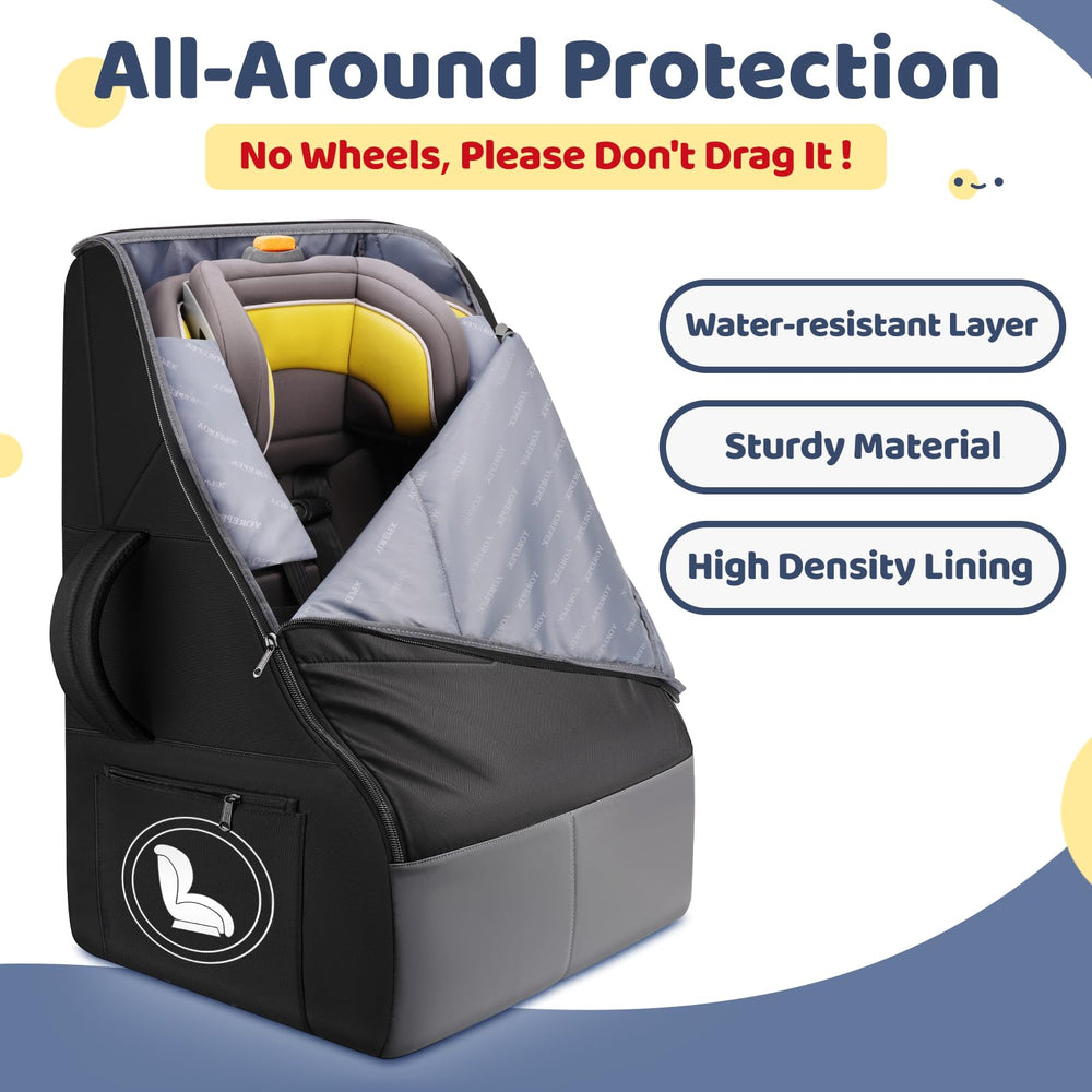 YOREPEK air travel bag top handle for easy lifting at the airport