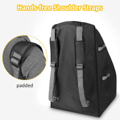 YOREPEK car seat bag top-open design enables easy packing access