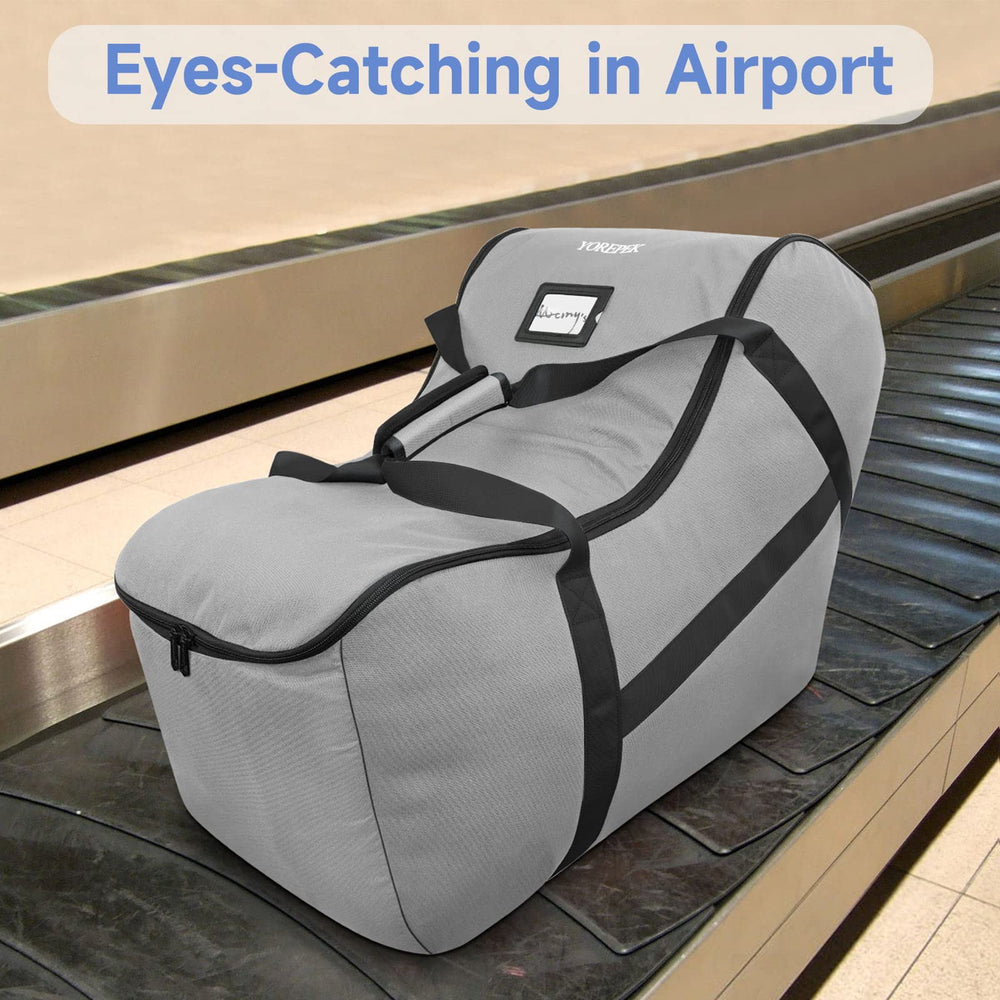 YOREPEK base-compatibility view demonstrates broad seat fit for popular infant carriers