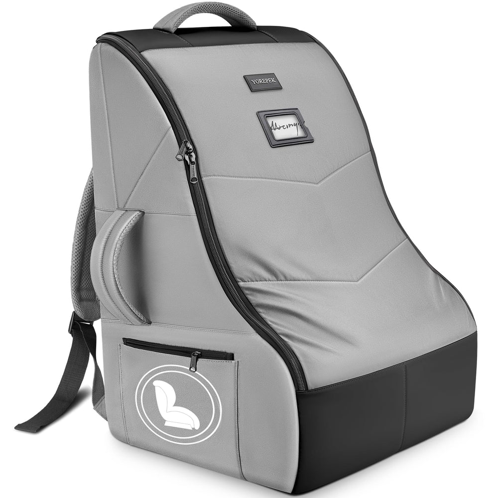 YOREPEK carseat cover for airplane travel with full-coverage protection during flights.