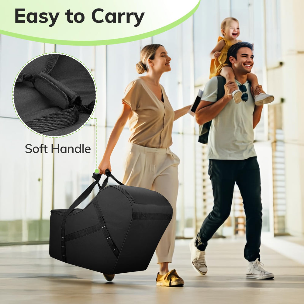 YOREPEK compact storage bag keeps the travel set neatly stored at home