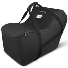YOREPEK infant car seat travel bag front view with padded protection for travel.