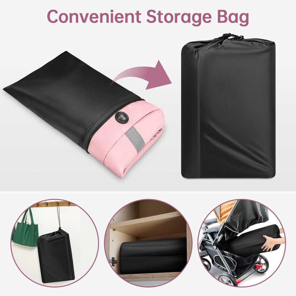 YOREPEK bag with padded handles for comfortable carrying