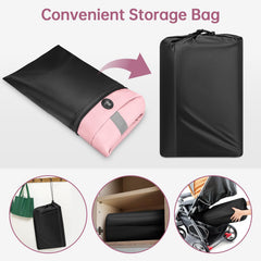 YOREPEK bag with padded handles for comfortable carrying